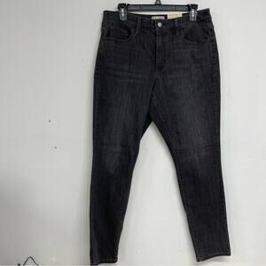 Universal Thread Grey High Rise Skinny Jeans Smooths & Sculpts Womens 12 Denim